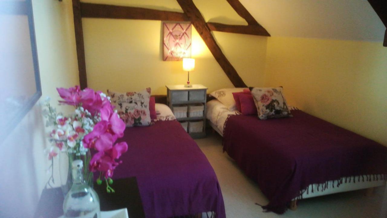 Notre-Dame-du-Touchet La Gerbaudiere Chambres&Table D Hotes Proche Mont Saint Michel Cuisine Maison المظهر الخارجي الصورة
